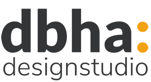 Logo: dbha - designstudio